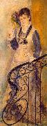 Pierre-Auguste Renoir Femme sur un escalier oil painting